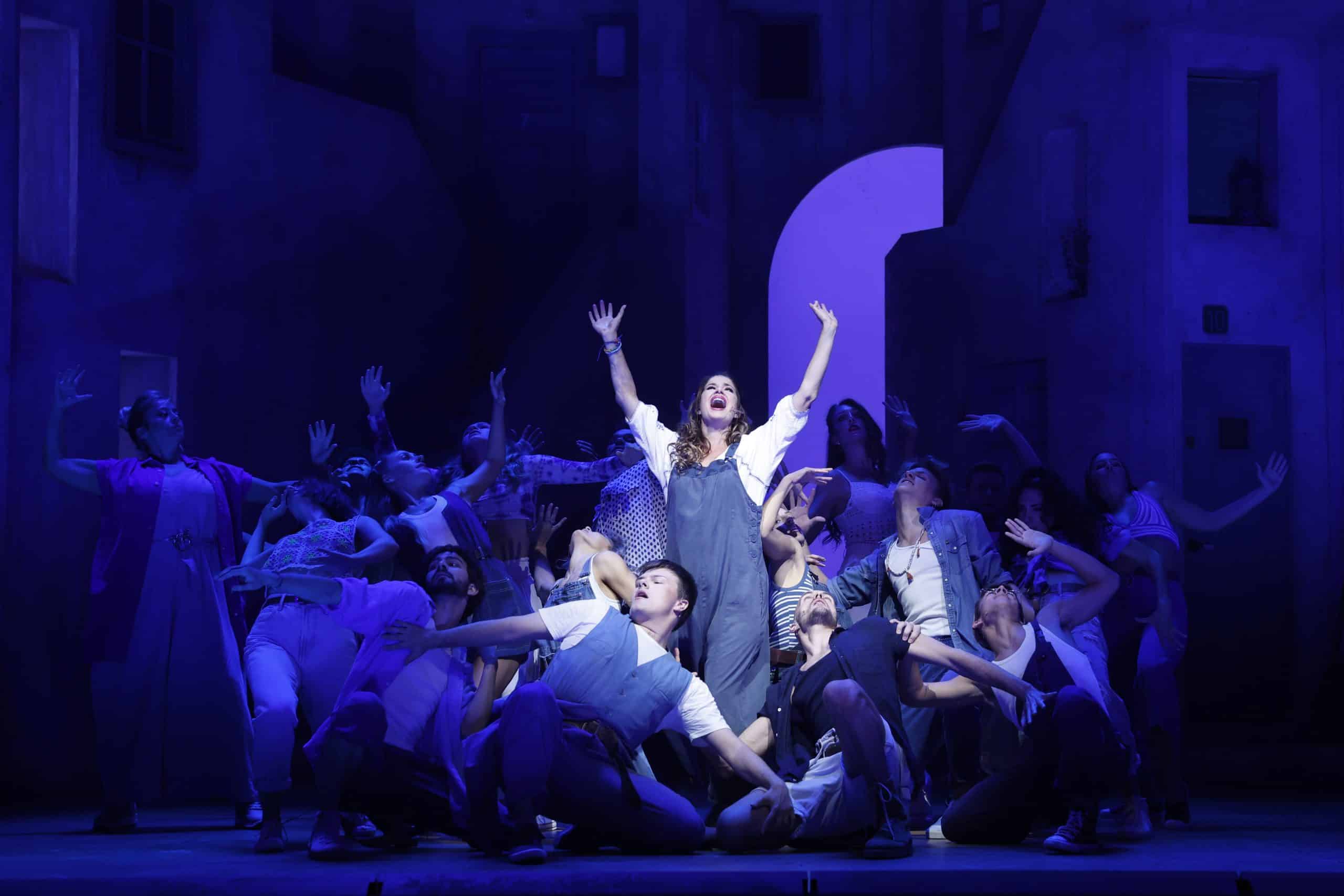 Presentation Of 'mamma Mia' In Madrid