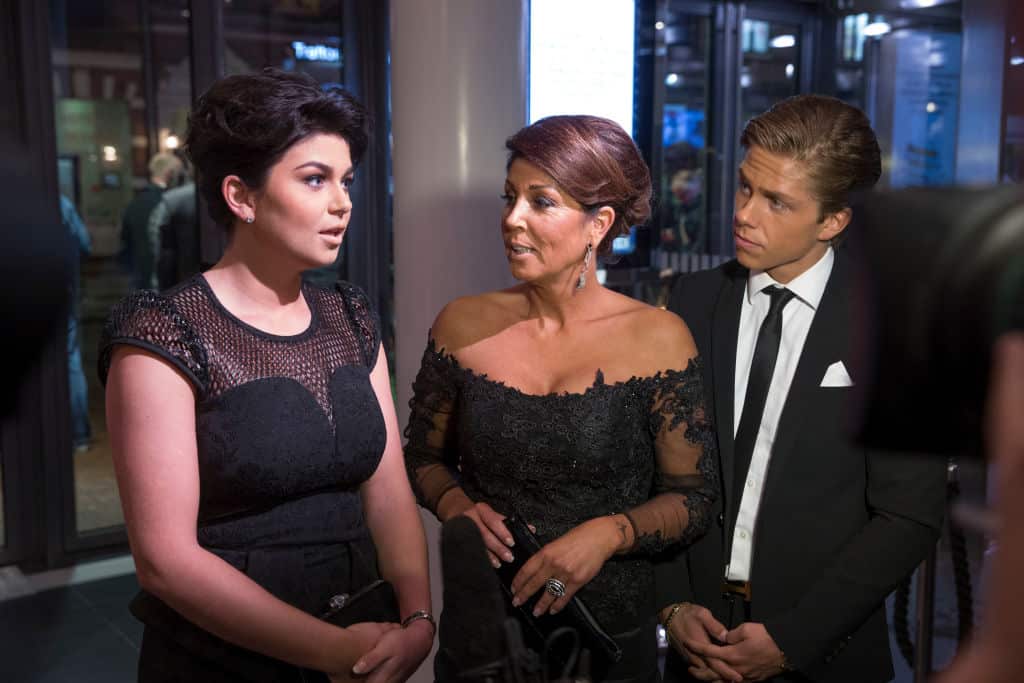 Familie Hazes Andre Rachel Roxeanne Hazes Queen Maxima Of The Netherlands Attends Andre Hazes Benefit Performance