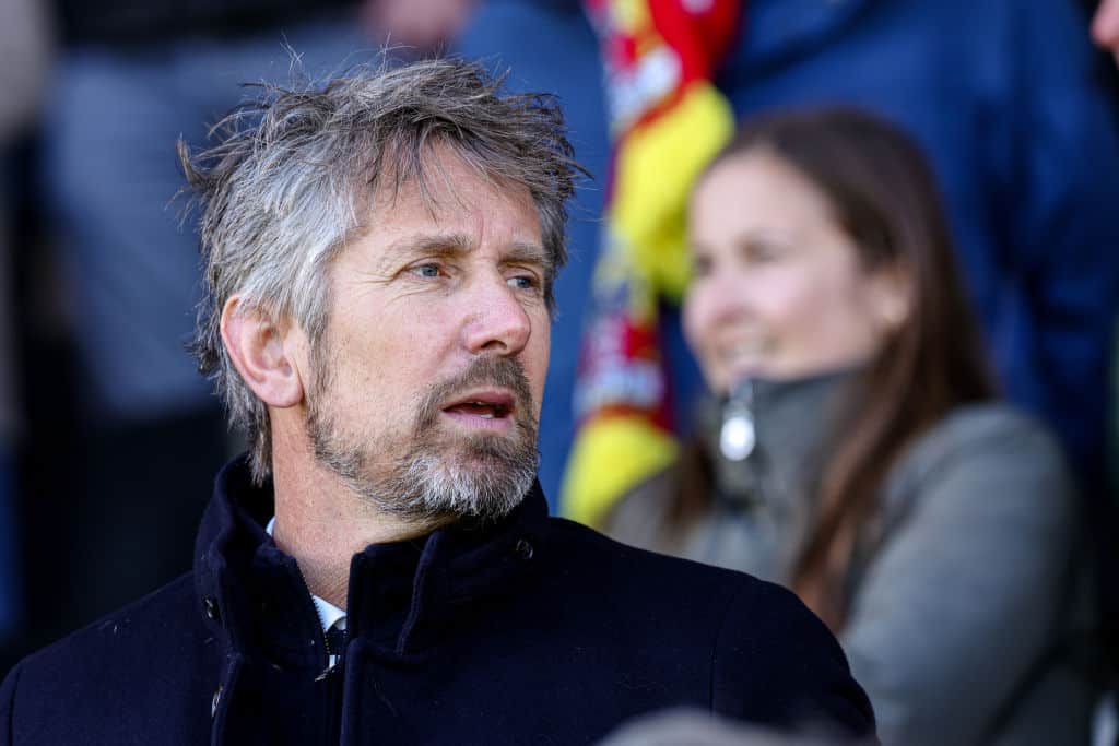 Edwin van der Sar Go Ahead Eagles V Afc Ajax Dutch Eredivisie
