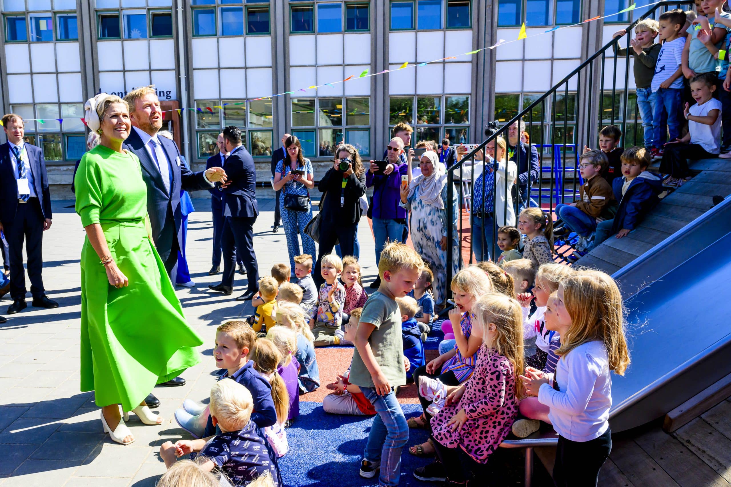 Willem-Alexander Maxima Beeld: NL Beeld Koninklijk Paar Brengt Streekbezoek Aan Gelderse Vallei