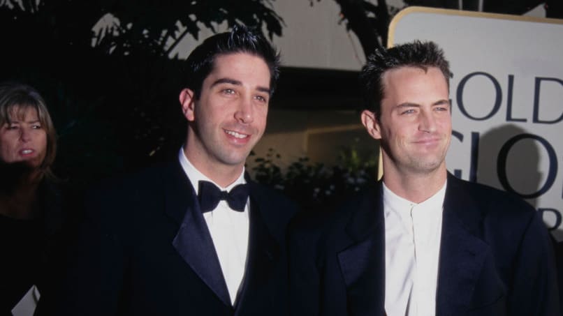David Schwimmer Matthew Perry Gettyimages 1361744928