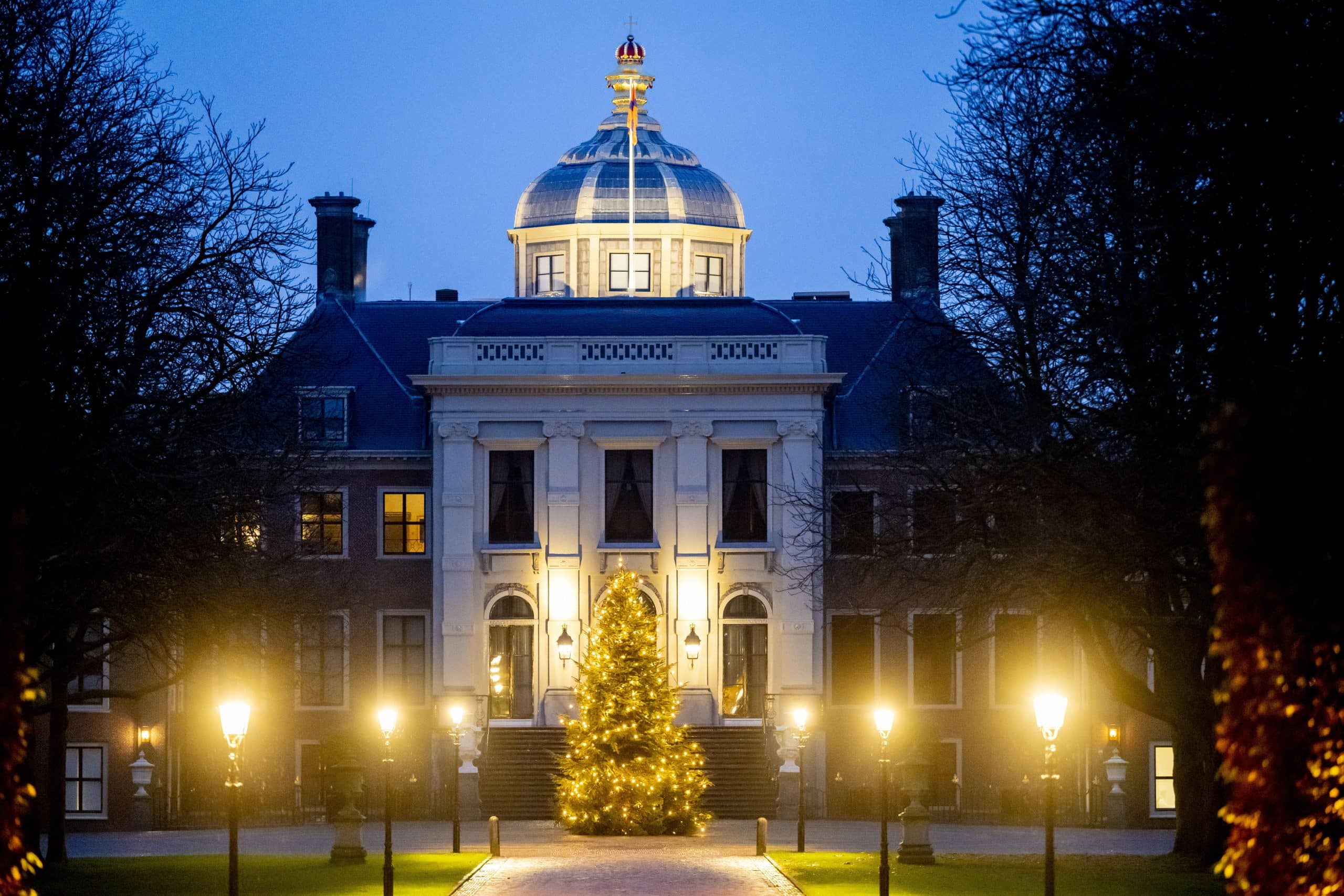 Kerstboom Paleis Huis Te Bosch