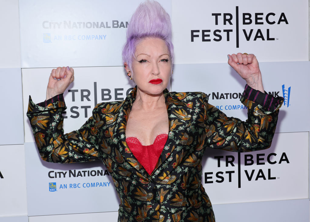 Cyndi Lauper "let The Canary Sing" Premiere 2023 Tribeca Festival