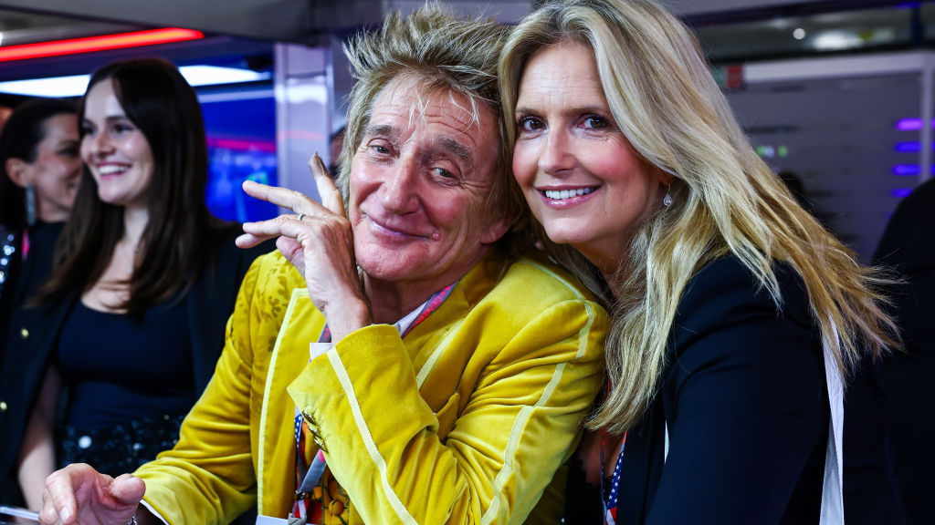 Rod Stewart Penny Lancaster Gettyimages 1799955565