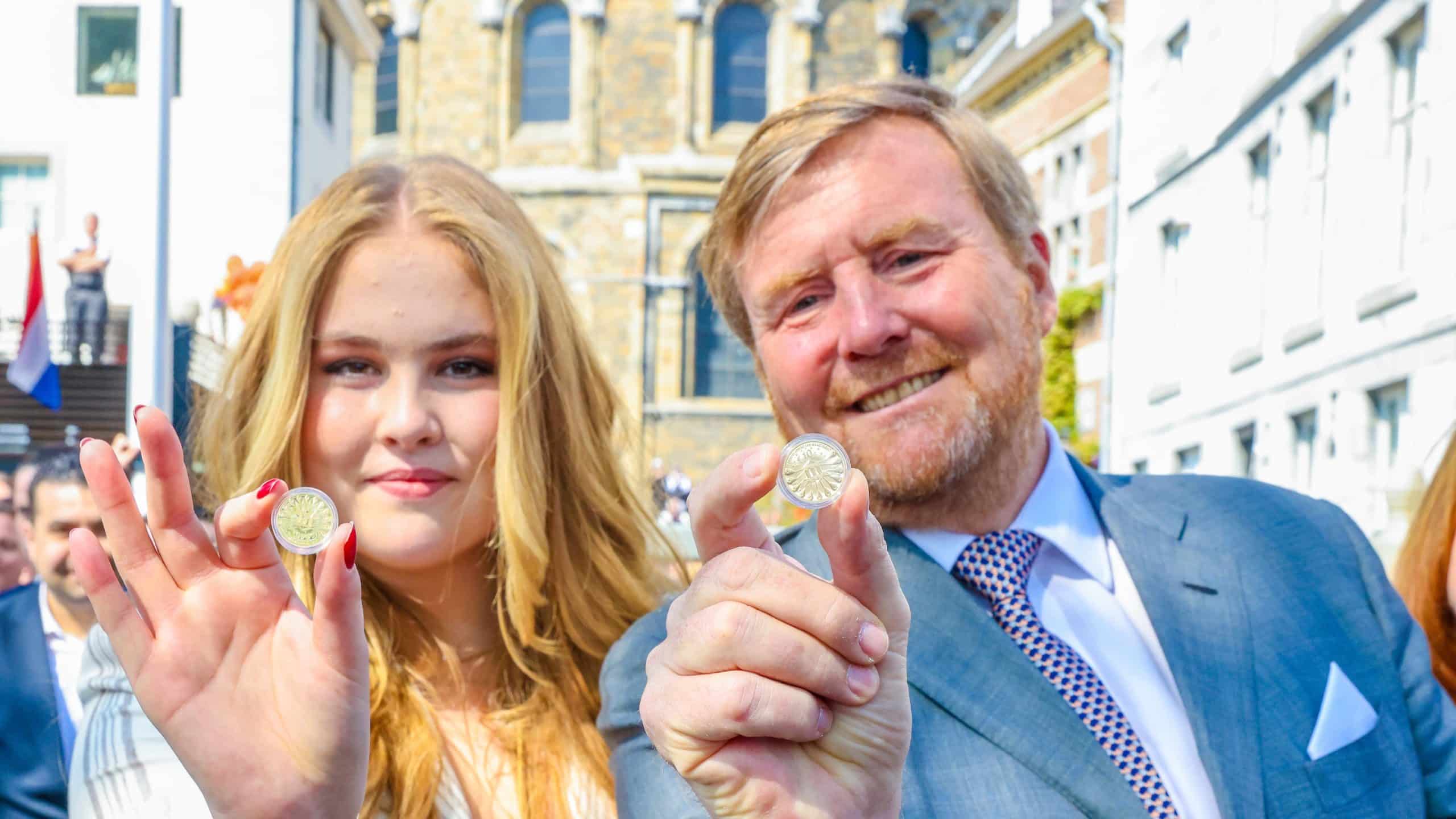Willem-Alexander Amalia Beeld: Mischa Schoemaker Koningsdag2022 Ms220427382