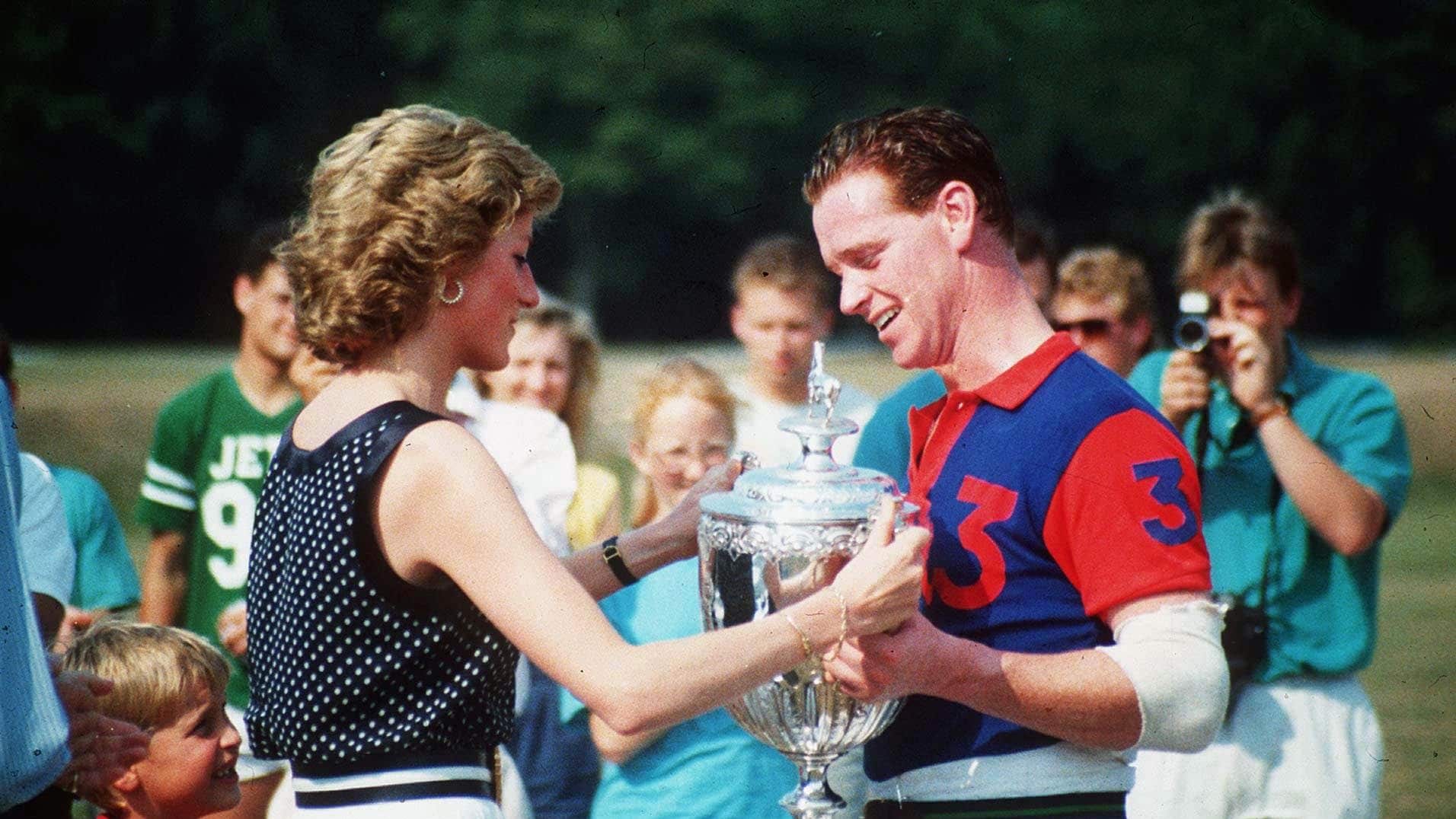 Prinses Diana James Hewitt BEELD: Ron Dadswell / Rex Features Ltd. Anp 7305262