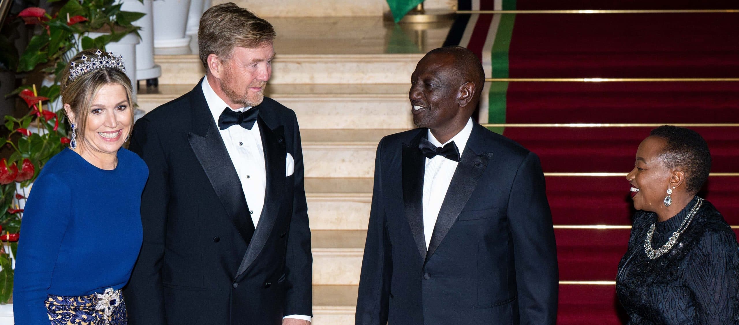 Koningspaar Brengt Staatsbezoek Aan Kenia