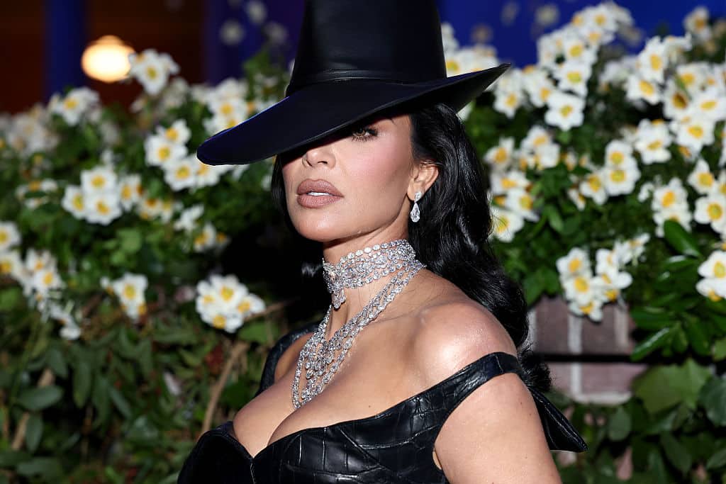 Kim Kardashian The 2025 Met Gala Celebrating "superfine: Tailoring Black Style" Inside