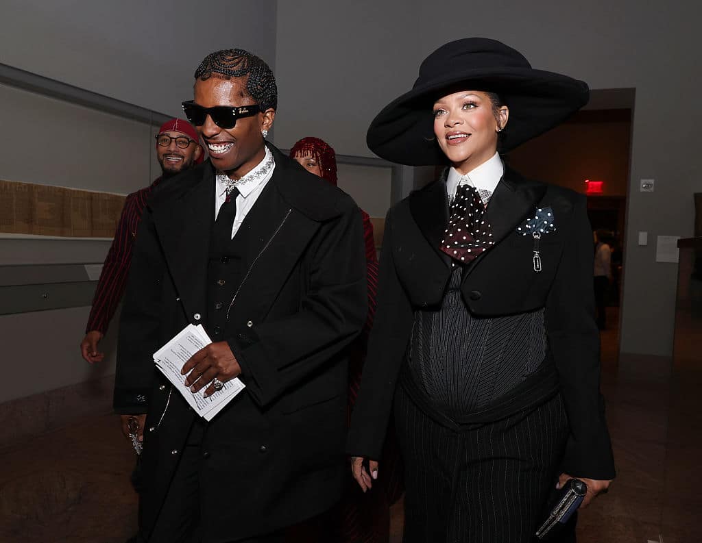 The 2025 Met Gala Celebrating "superfine: Tailoring Black Style" Inside A$AP Rocky Rihanna