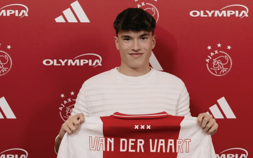 Damián Van Der Vaart Debuut