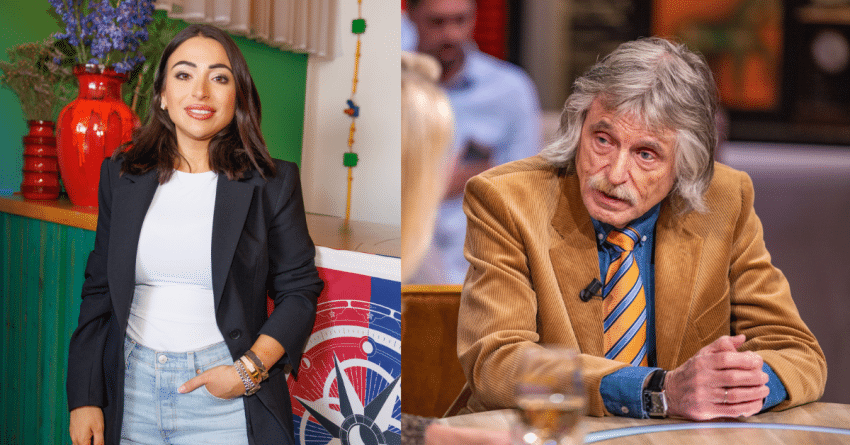 Lale Gül en Johan Derksen