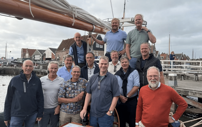 Zeiltocht willem-alexander oud-klasgenoten De Groene Draeck