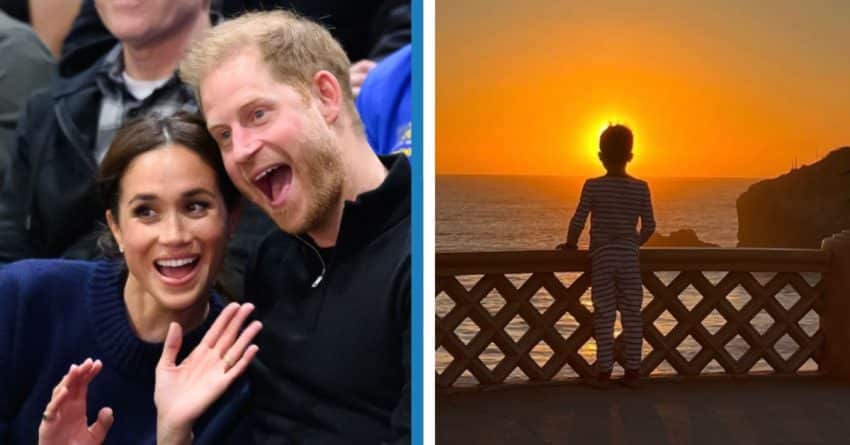 Meghan Harry Archie Surfles