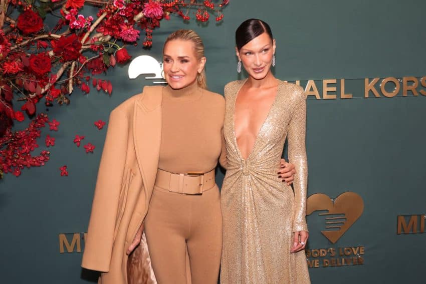 God's Love We Deliver 16th Annual Golden Heart Awards Bella Hadid Yolanda Hadid