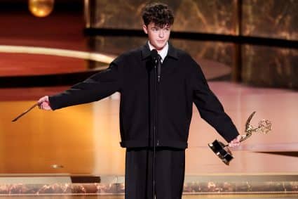 77th Primetime Emmy Awards Show Adolescence Owen Cooper