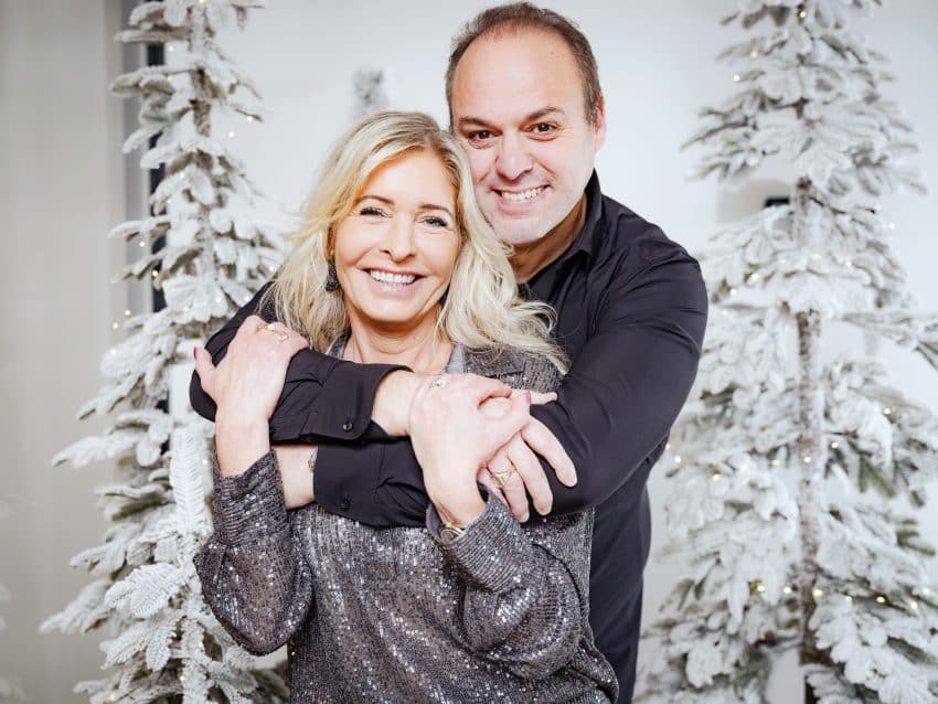 Mariska En Frans Bauer In Kerstsfeer