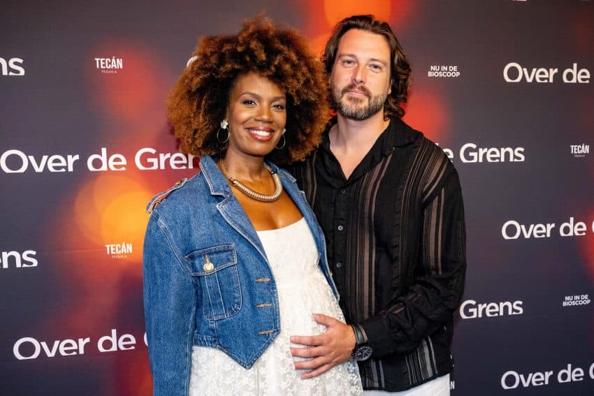 Premiere Van De Film Over De Grens Jasmine Sendar