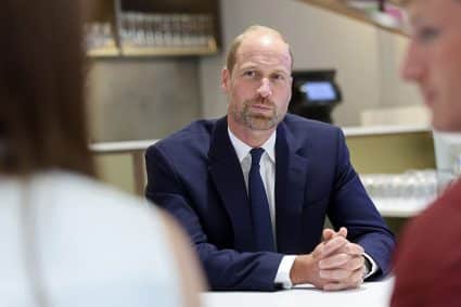 The Prince William Of Wales Visits Jac Lewis Foundation Mental Health Hub