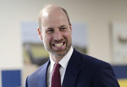 Prins William Of Wales And The Crown Prince Of Jordan Visit Raf Benson