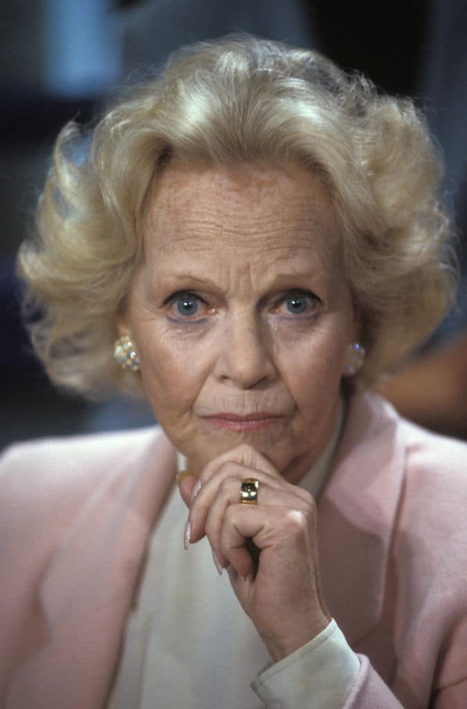 Portrait De Maria Riva En 1993