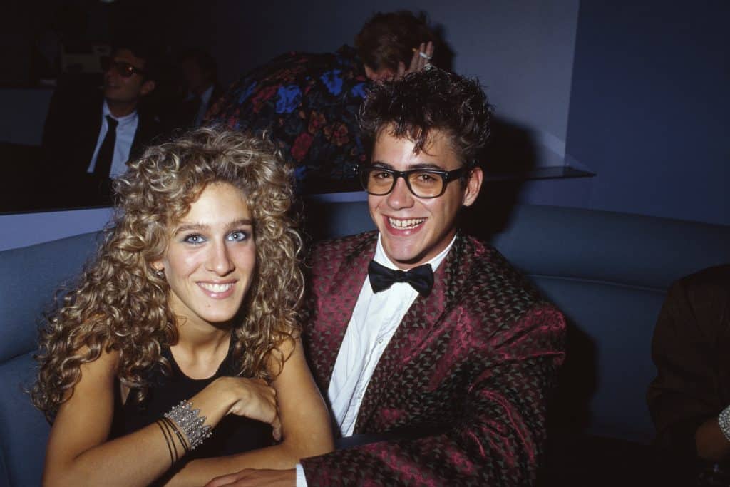 Sarah Jessica Parker With Robert Downey Jr