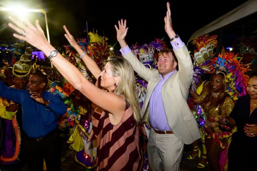 Koning Willem Alexander, Koningin Maxima En Prinses Amalia Bezoek Aan Curacao Dag 2