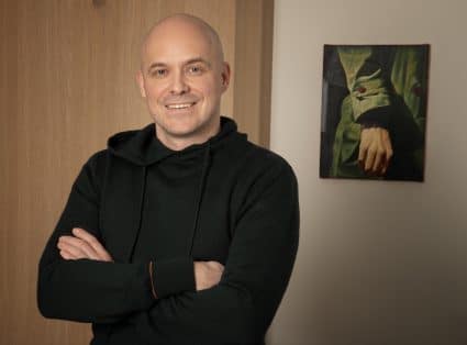 Porteretten Van Belgische Cabaretier Philippe Geubels