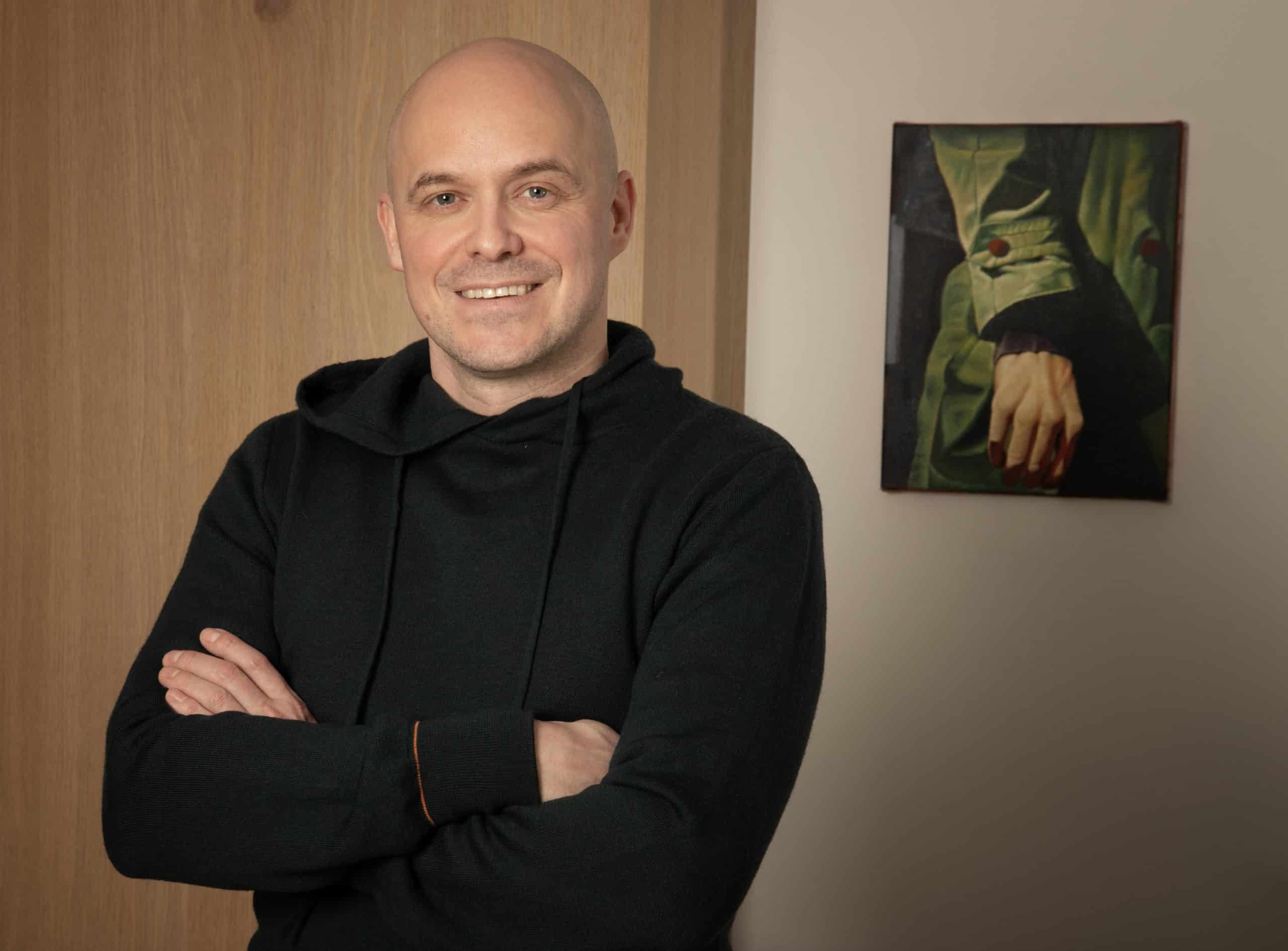 Porteretten Van Belgische Cabaretier Philippe Geubels