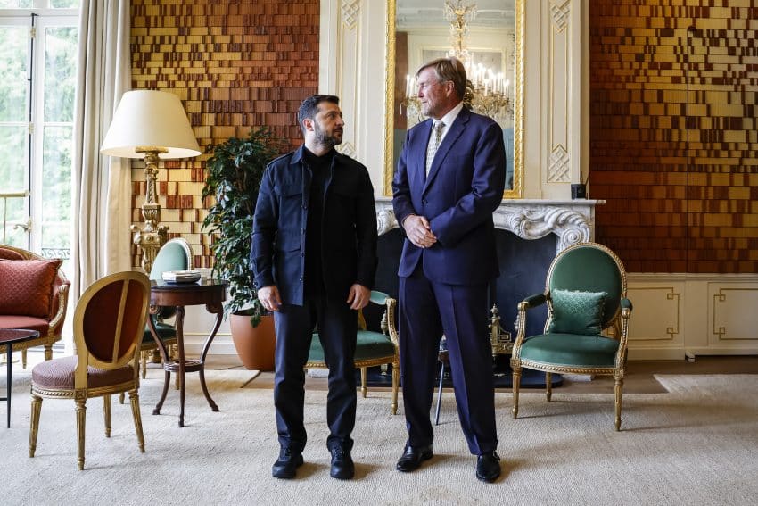 Audienties Op Paleis Inzake Navo Top (pool)