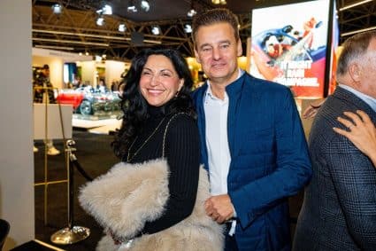 Wilfred Genee en vrouw Lili
