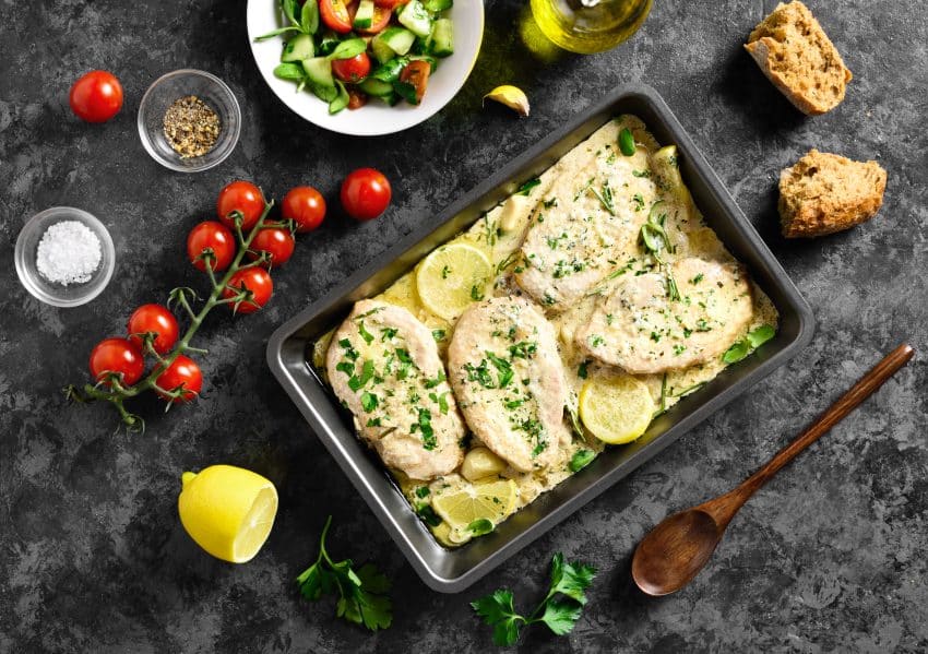 Weekend-recept voor de feestdagen: Romige citroenkip uit de oven