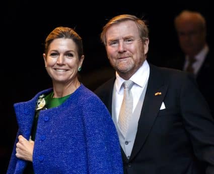 Nieuwjaarsontvangst Koningspaar Voor Buitenlandse Diplomaten Willem-Alexander Maxima
