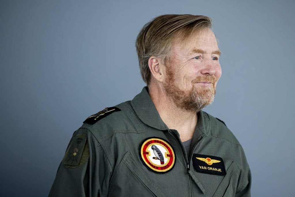 Koning Willem Alexander In De Verkeerstoren Van Schiphol