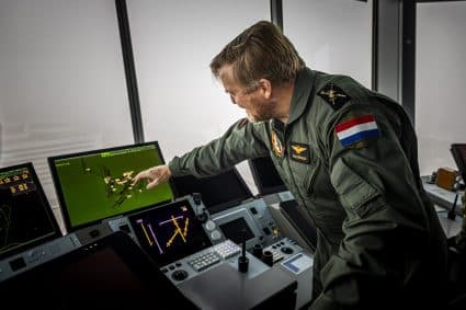 Koning Willem Alexander In De Verkeerstoren Van Schiphol