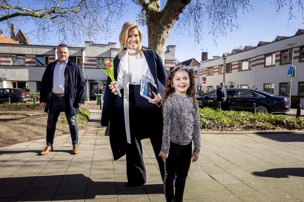 Koningin Maxima Bezoekt Huis Van De Wijk In Kader Van Schuldproblematiek