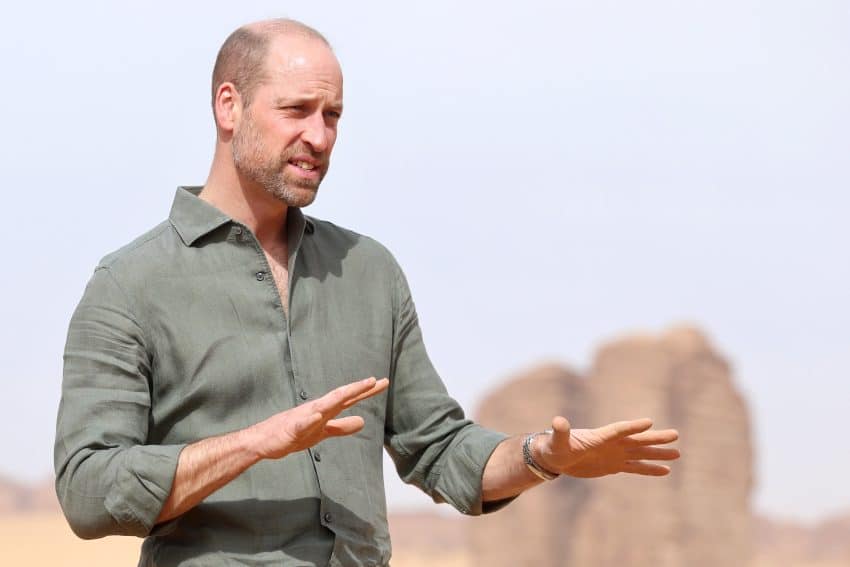 Prince Of Wales Visits Saudi Arabia Day 3 William