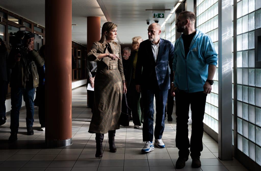 Koningin Máxima Bezoekt Opvang Voor Dakloze Eu Burgers