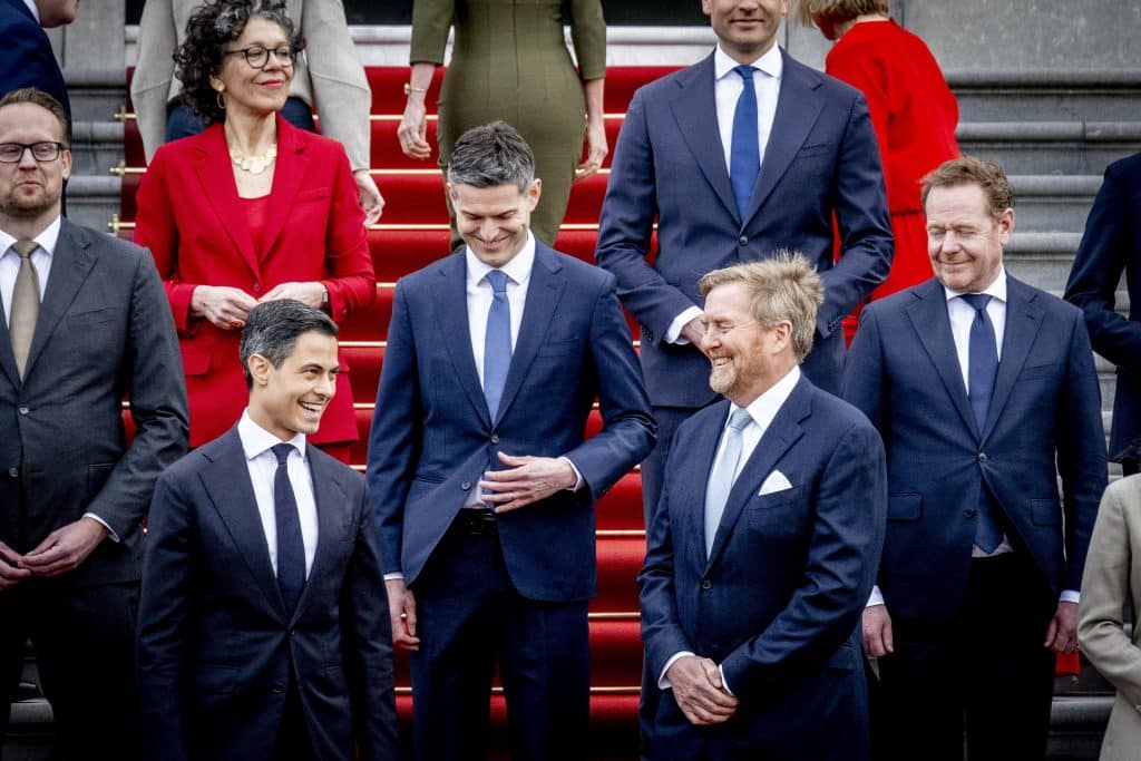 Bordesfoto Kabinet Jetten