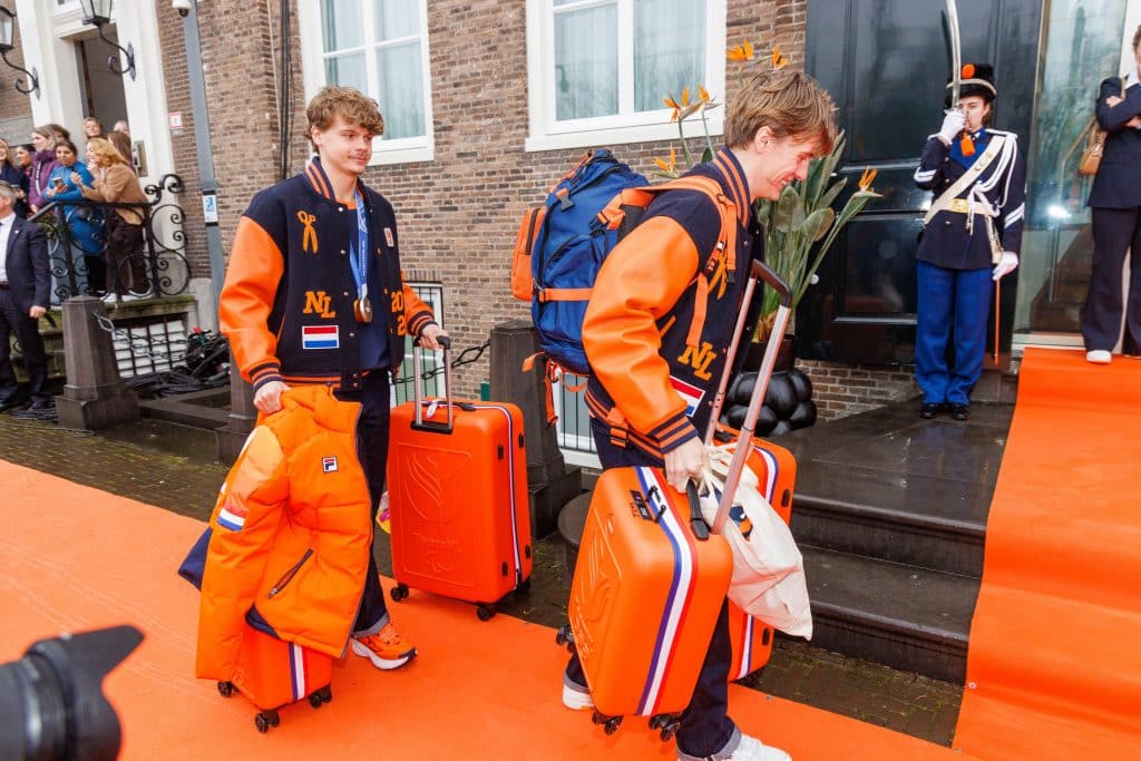 Huldiging Medaillewinnaars Olympische Winterspelen