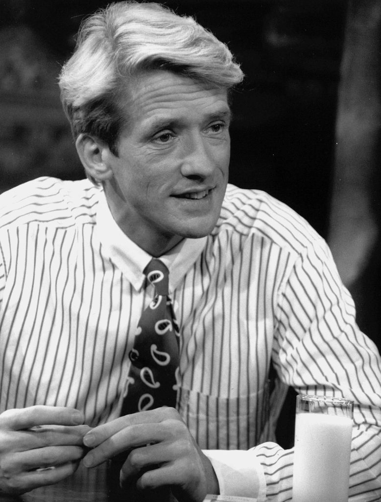 Jan Lenferink Presenteert Zijn Praatprogramma 'rur'.