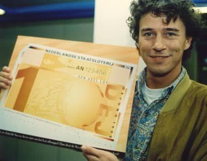 Marc Klein Essink Presenteert Voor Veronica De Staatsloterij Show.