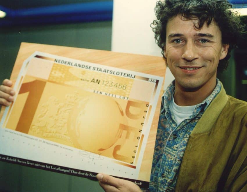 Marc Klein Essink Presenteert Voor Veronica De Staatsloterij Show.