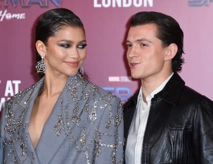Anp 441657743 Zendaya Tom Holland