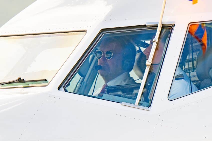 Anp 462297690 Willem-Alexander co-piloot