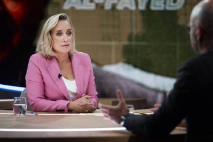 Portretten Eva Jinek In Decor Talkshow Eva