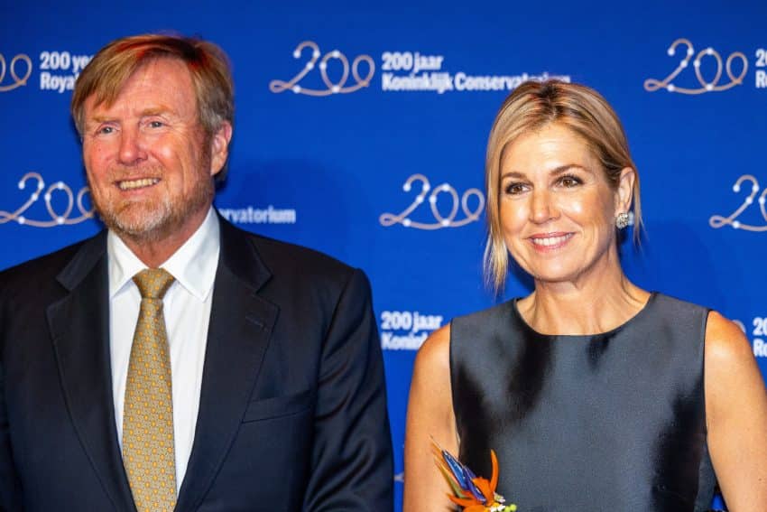Koningspaar Jubileumvoorstelling 200 Jarig Bestaan Koninklijk Conservatorium