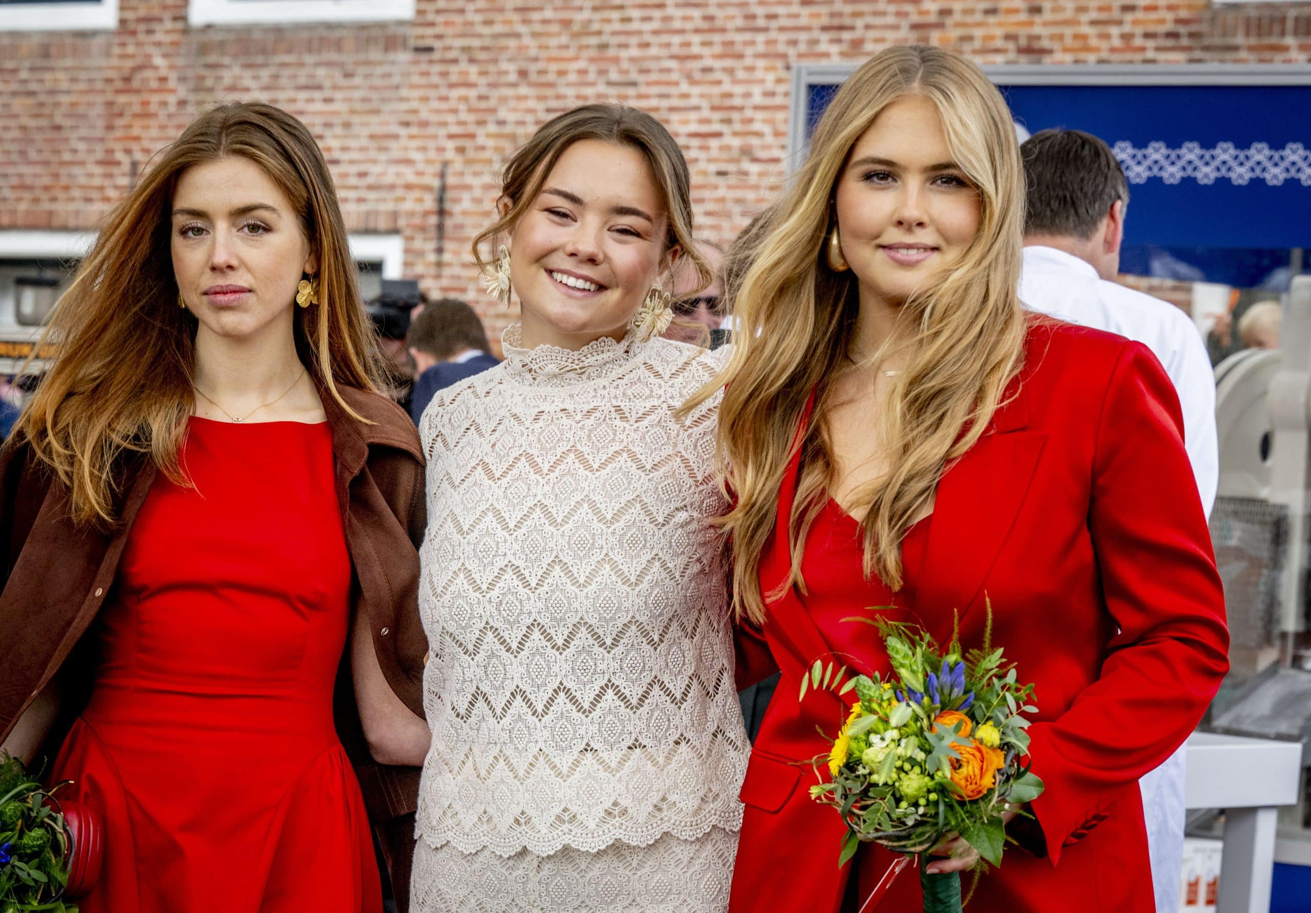 prinses Alexia, prinses Ariane, prinses Amalia Koningsdag 2026 (ANP)