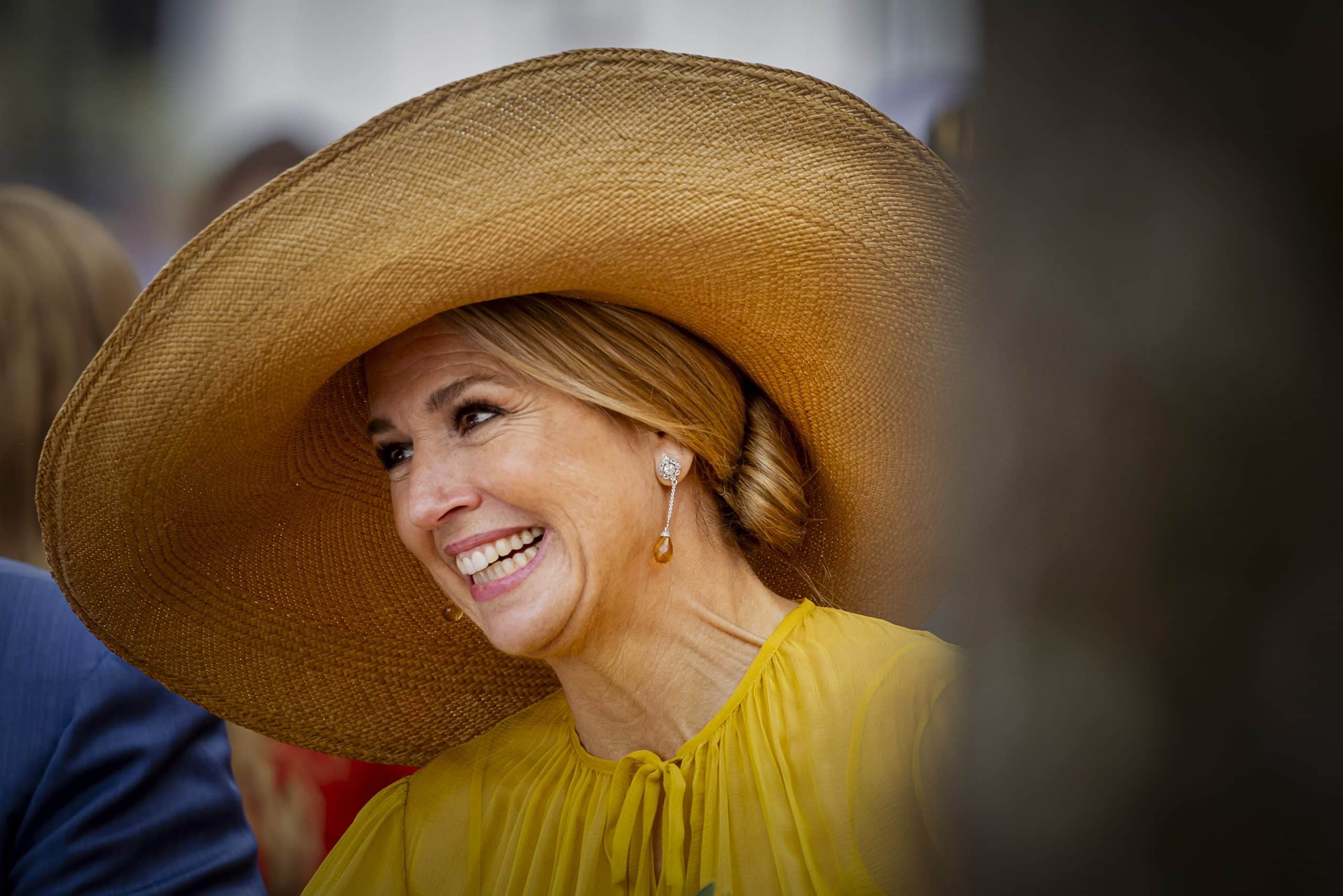 Koning En Zijn Familie Vieren Koningsdag In Dokkum. Koningin Máxima.