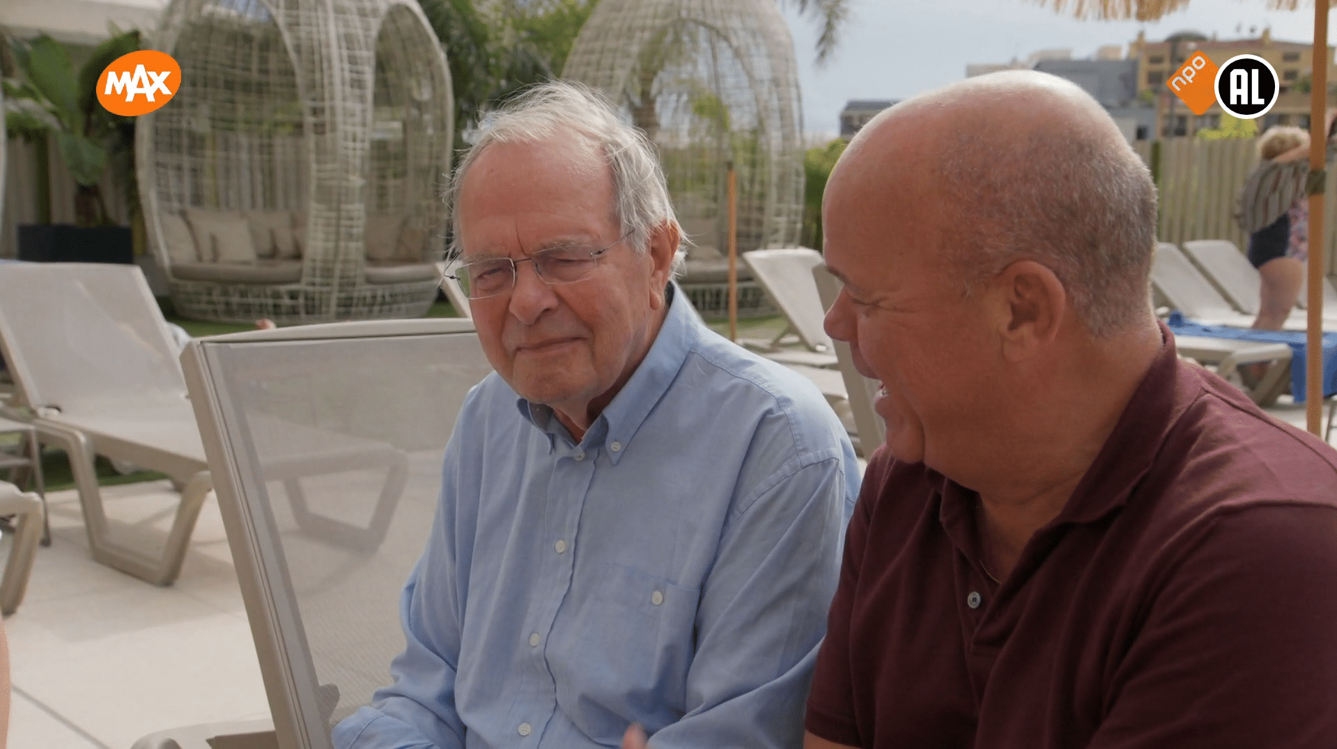 Wim met Paul de Leeuw in Een Vergetelijk Mooie Reis