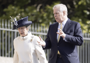Prinses Anne En Andrew Anp